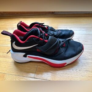 Men’s Nike Sneakers.  Size 14. Black/Red/White. Great condition